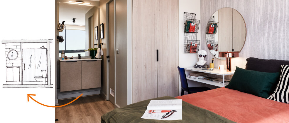 Dormitorio categoría hotel