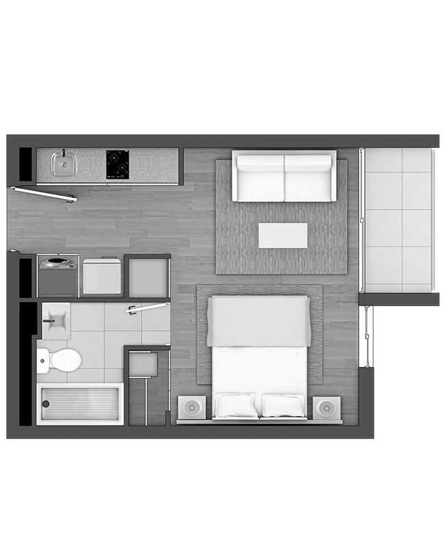 Edificio Bandera 713 - Depto S1
