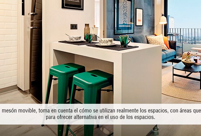 Conde del Maule 4260 - Interiorismo - Pilares