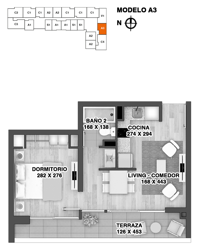 Edificio Ñuble - Depto A3