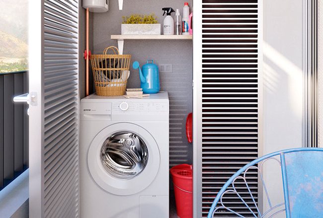 Rupanco 120 - Interiorismo - Closet lavadora