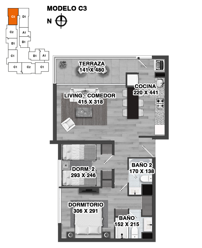 Depto C3