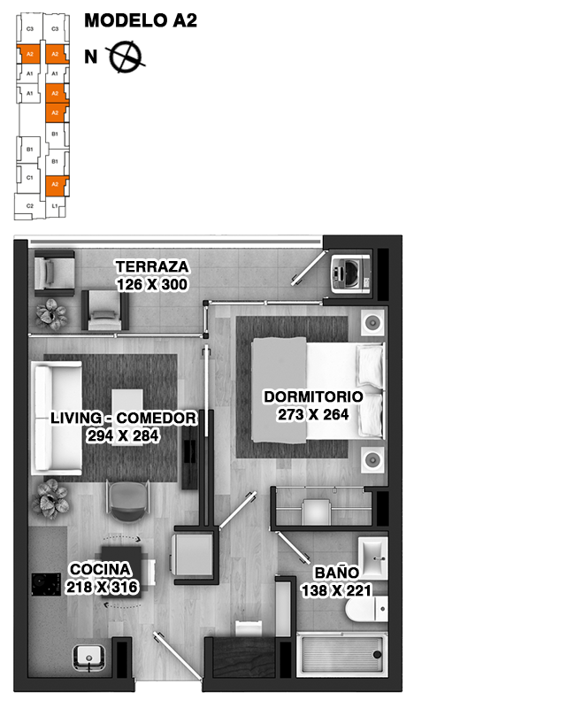 Depto A2