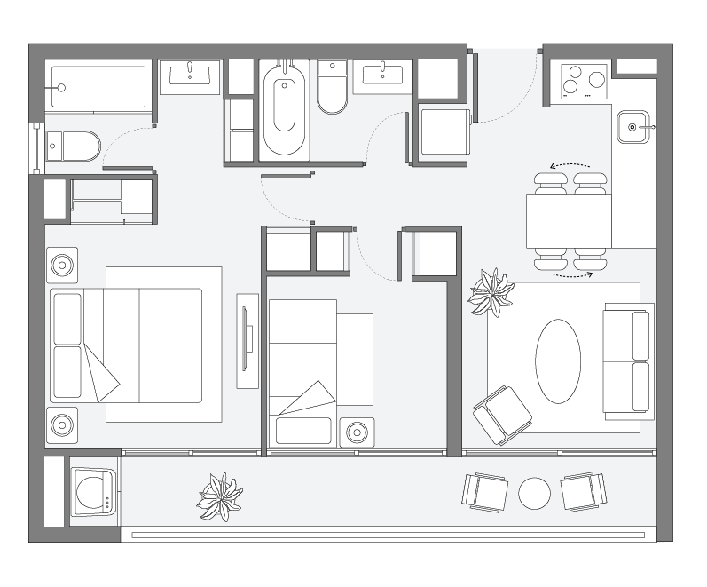 Depto C2 – 57